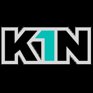 KPIN logo with black letters and a turquoise accent on the letter I